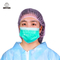 EN14683 أسود 3 طبقات قناع الوجه الجراحي المتاح للمستشفى 16.5x9.5